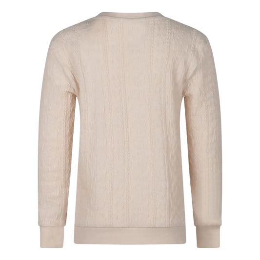 Sweater -- Crewneck Structure - kinderkleding