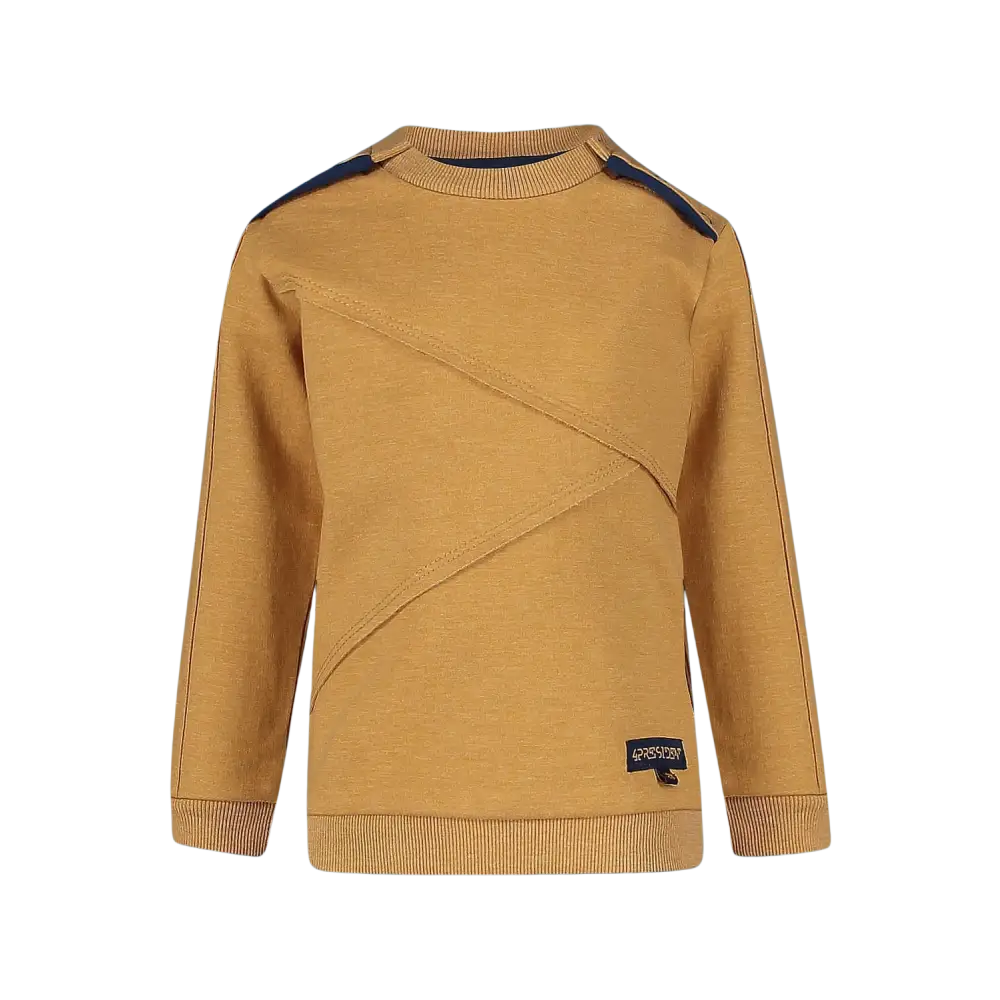 Sweater -- Matt - 74 / Geel - kinderkleding