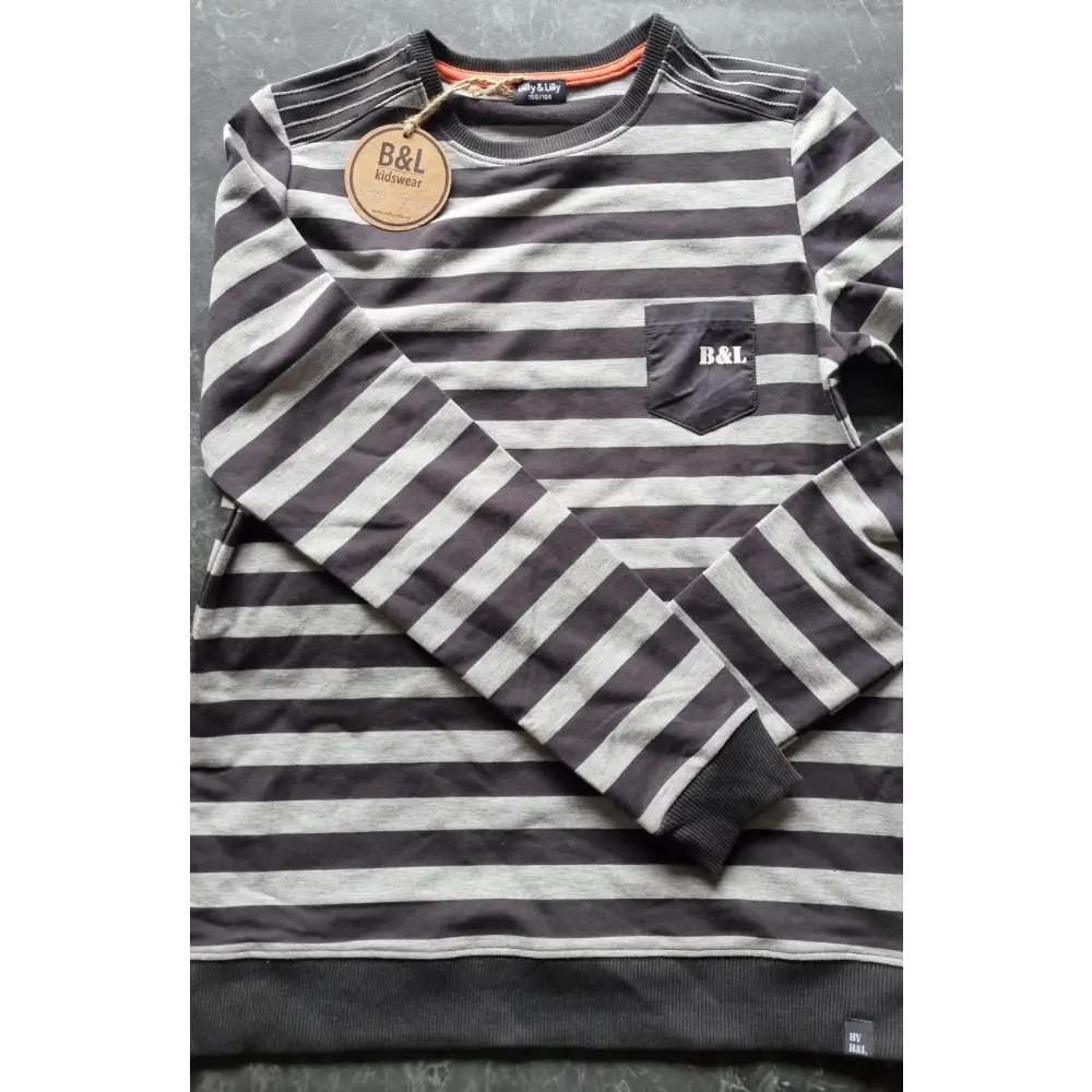 Sweater -- Quin - 158/164 / Grijs - kinderkleding