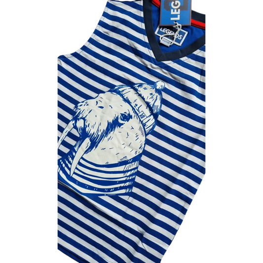 Top -- Gilberto - 122/128 / Blauw - kinderkleding
