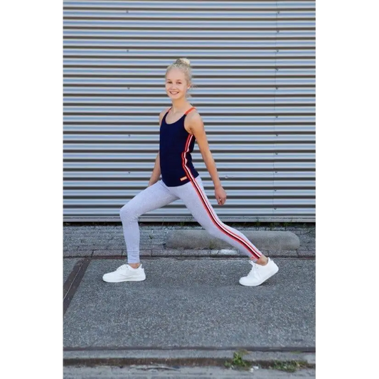 Top -- Glennis - 104/110 / Blauw - kinderkleding