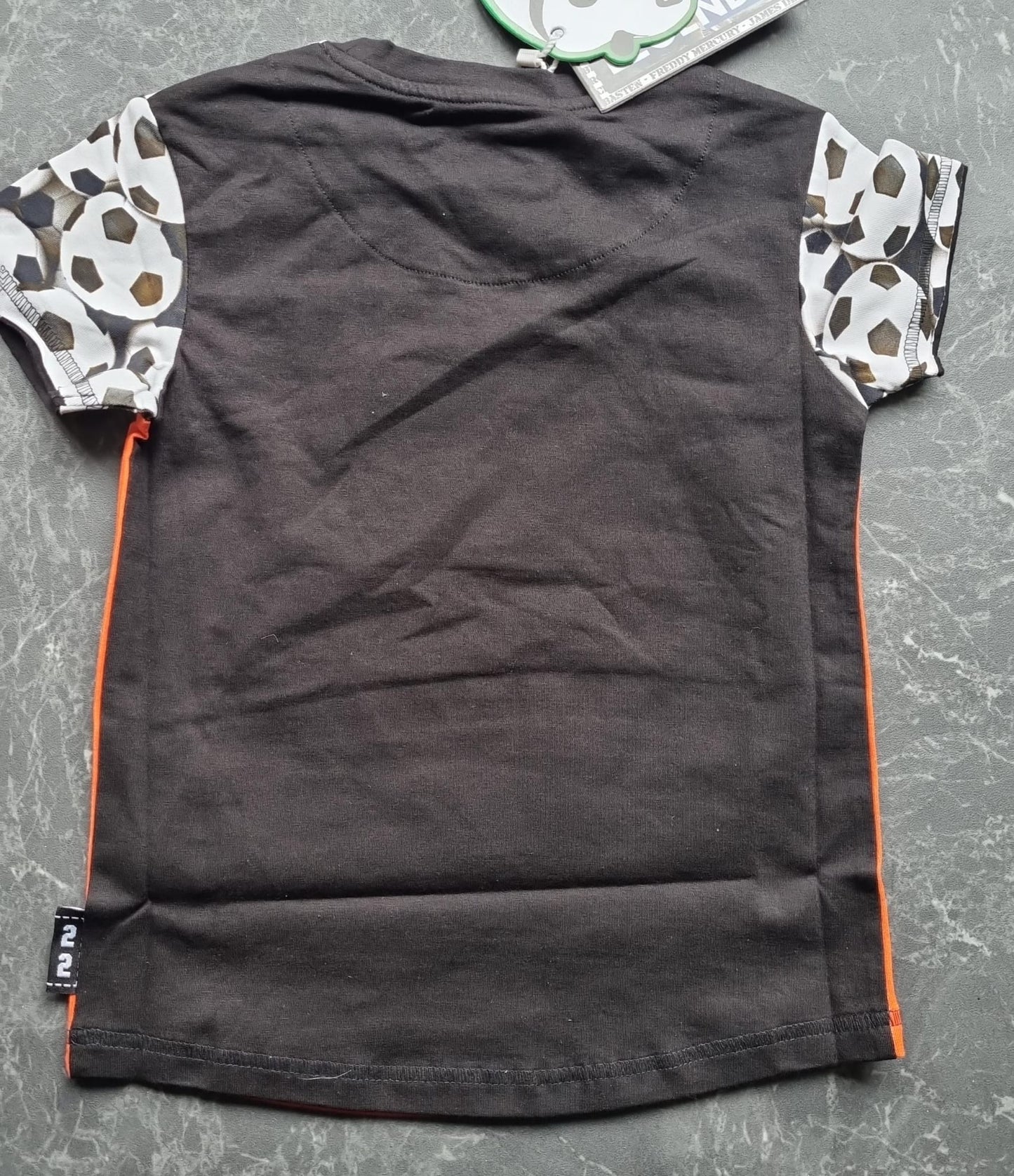 Shortsleeve -- Bulldog - 98/104 / Oranje - kinderkleding