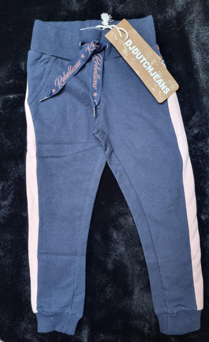 Joggingbroek -- Luipaard - 104 / Blauw - kinderkleding