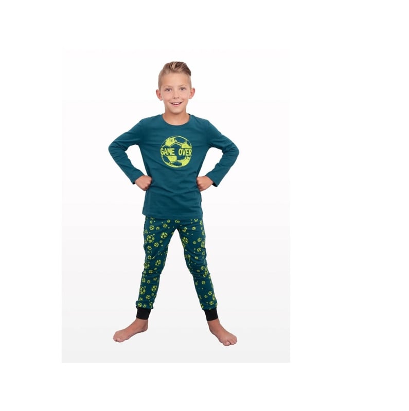 Pyjama -- Game Over - 104 / Groen - kinderkleding