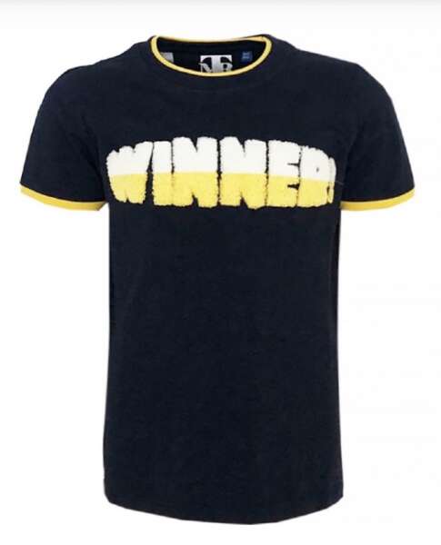 Shortsleeve -- Winner - 98/104 / Blauw - kinderkleding