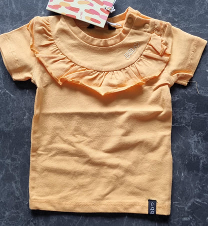 Shortsleeve -- BBL Basic - 68 / Oranje - kinderkleding