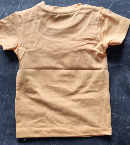 Shortsleeve -- BBL Basic - 68 / Oranje - kinderkleding