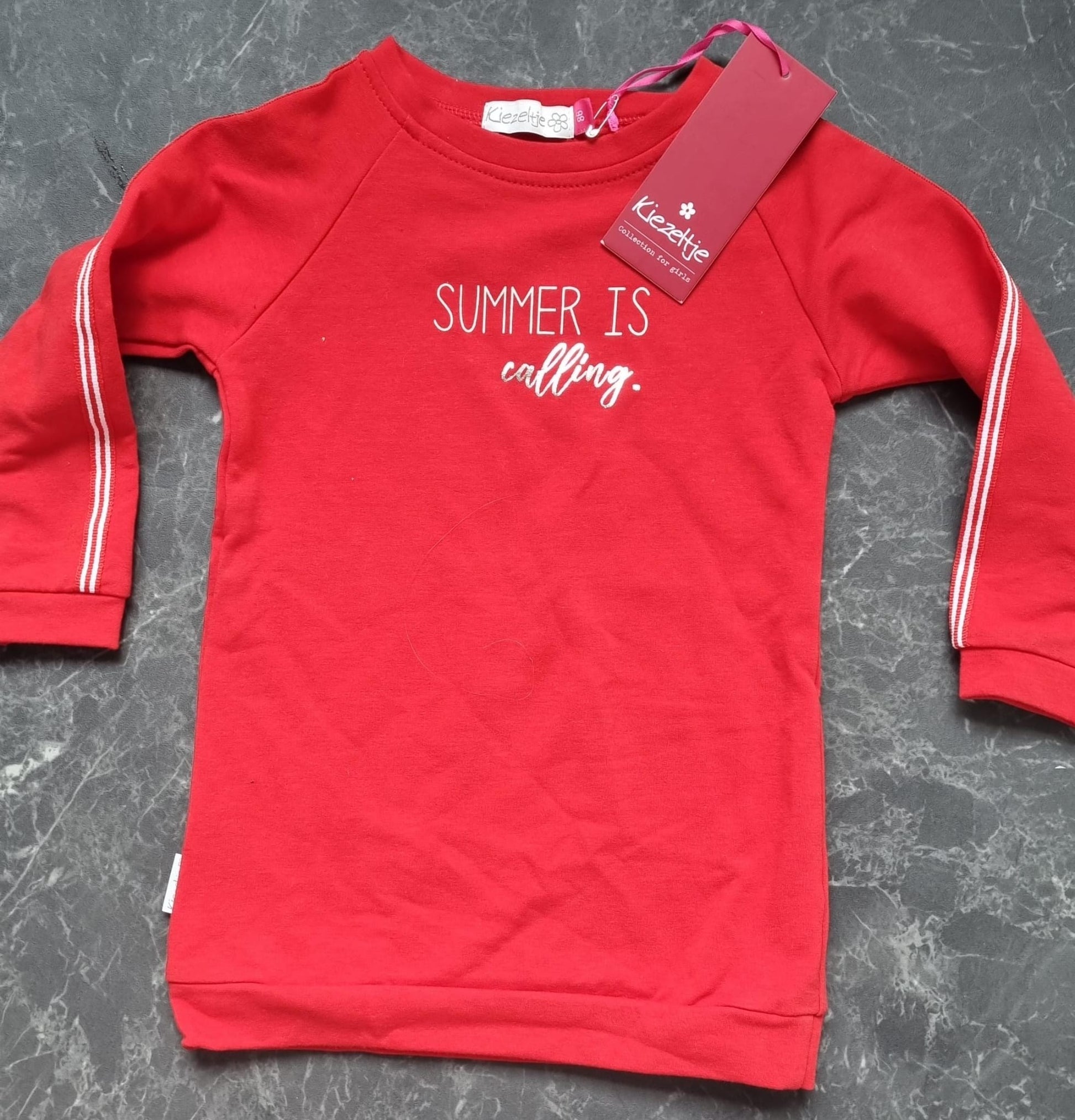 Jurk -- Summer - 86 / Rood - kinderkleding