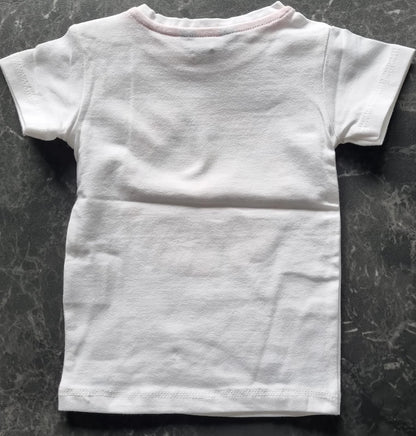 Shortsleeve -- Love the Sun - 68 / Wit - kinderkleding