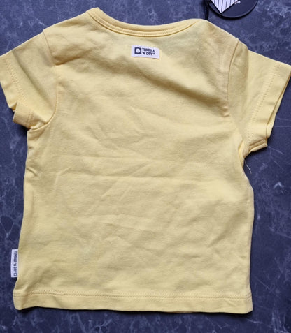 Shortsleeve -- TND - 56 / Geel - kinderkleding