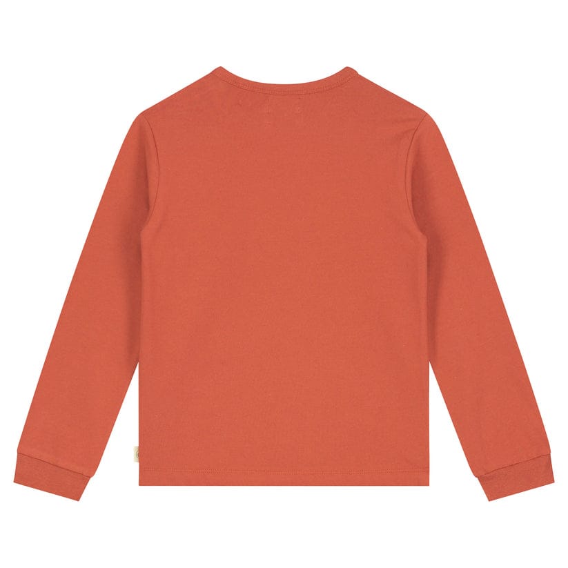 Longsleeve -- Adventure Live - 140 / Oranje - kinderkleding