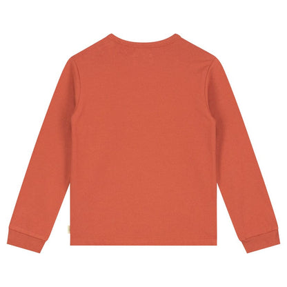 Longsleeve -- Adventure Live - 140 / Oranje - kinderkleding