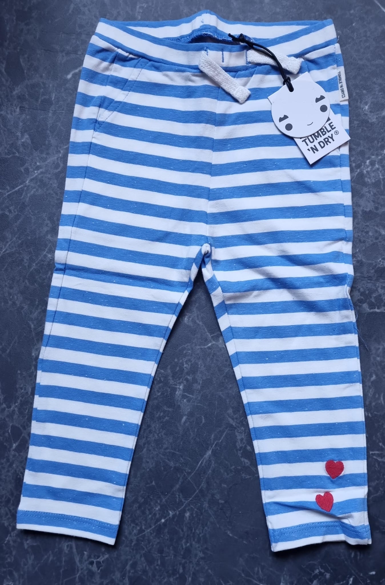 Legging -- Tumble - 86 / Blauw - kinderkleding