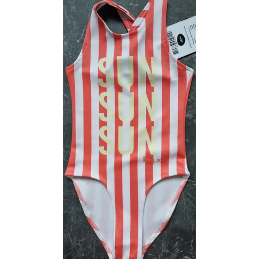 Badpak Sun 98/104 / Oranje kinderkleding