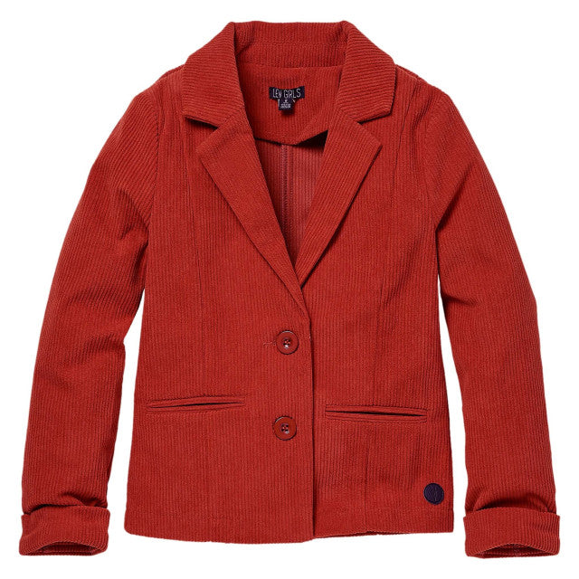 Blazer -- Romy - 122/128 / Rood - kinderkleding