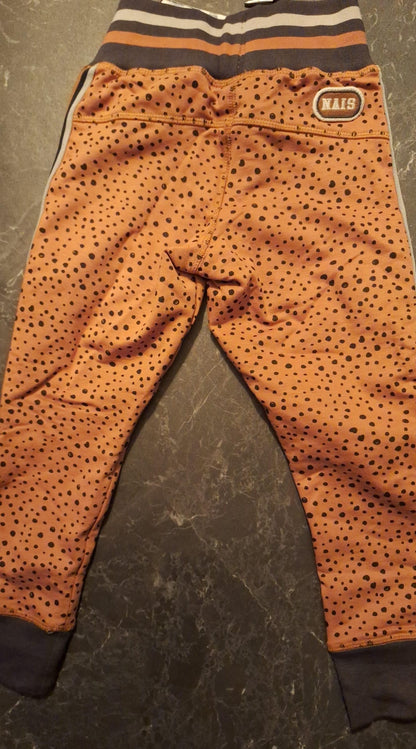 Broek -- Hint Dots - 98/104 / Oranje - kinderkleding