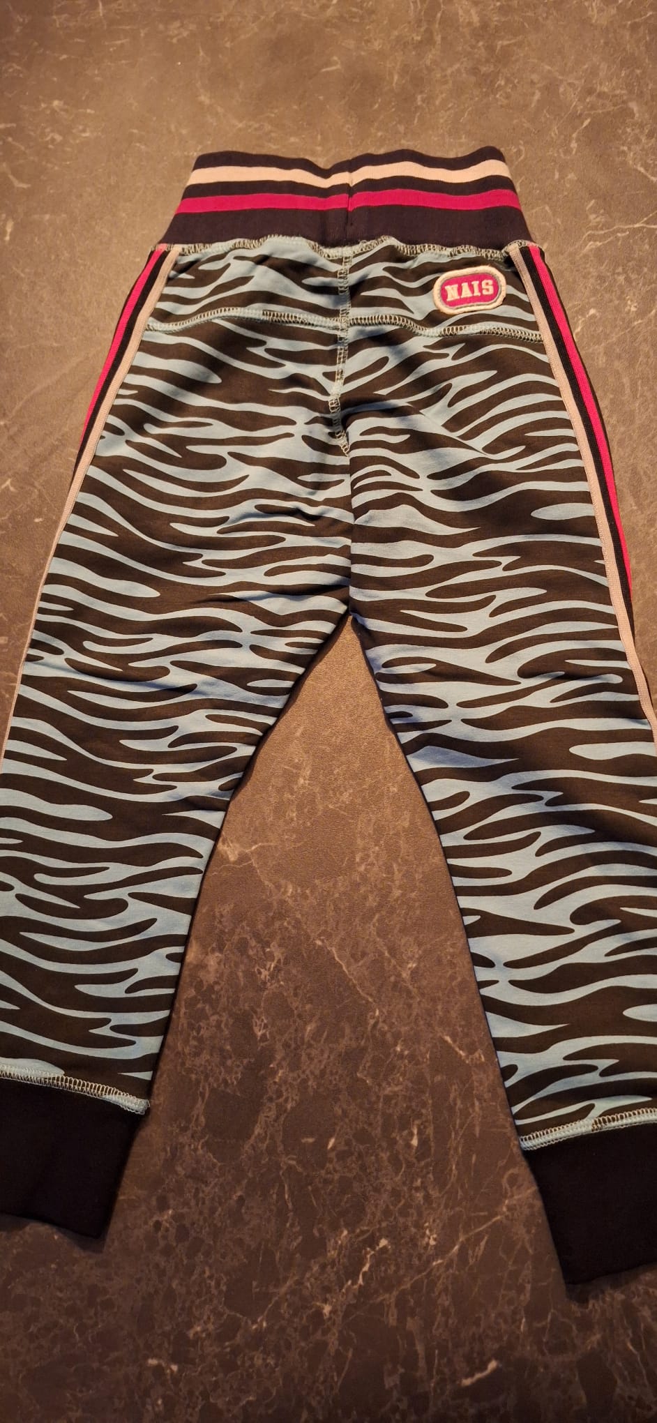 Broek -- Hint Zebra - 86/92 / Zwart - kinderkleding