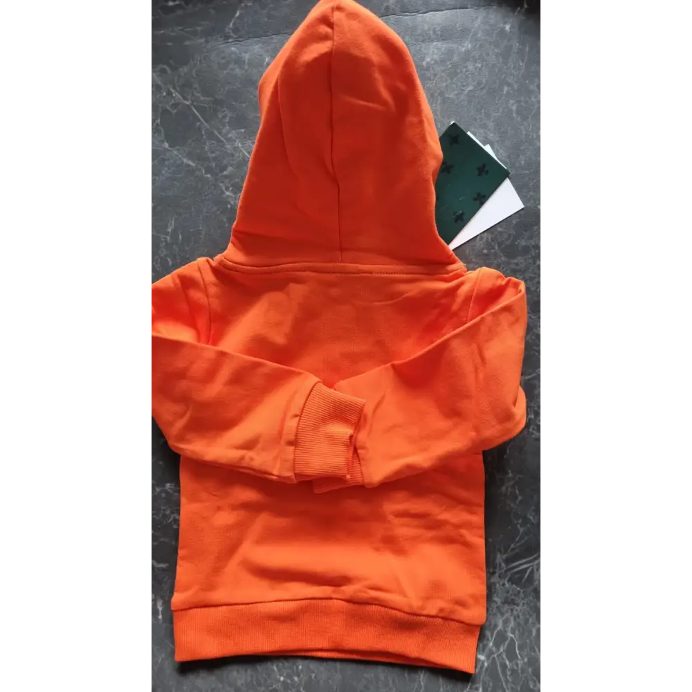 Hoodie -- BBL Basic - 68 / Oranje - kinderkleding
