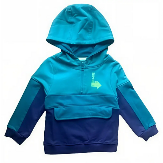 Hoodie -- Haroon - 116 / Blauw - kinderkleding