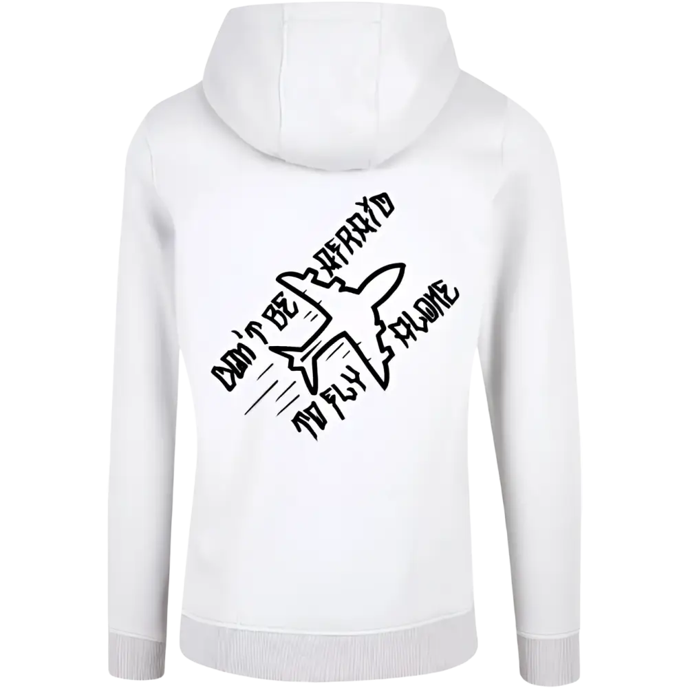 Hoodie -- Matties TATTOO GROWN UPS - XS / Wit / Fly - Kleding