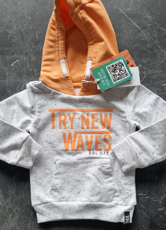 Hoodie -- New Waves - kinderkleding