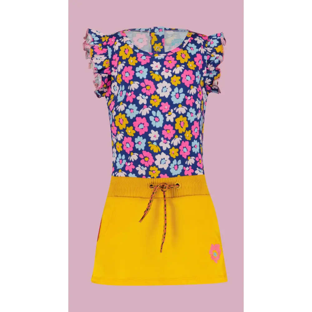 Jurk -- Chaya - 140 / Geel - kinderkleding