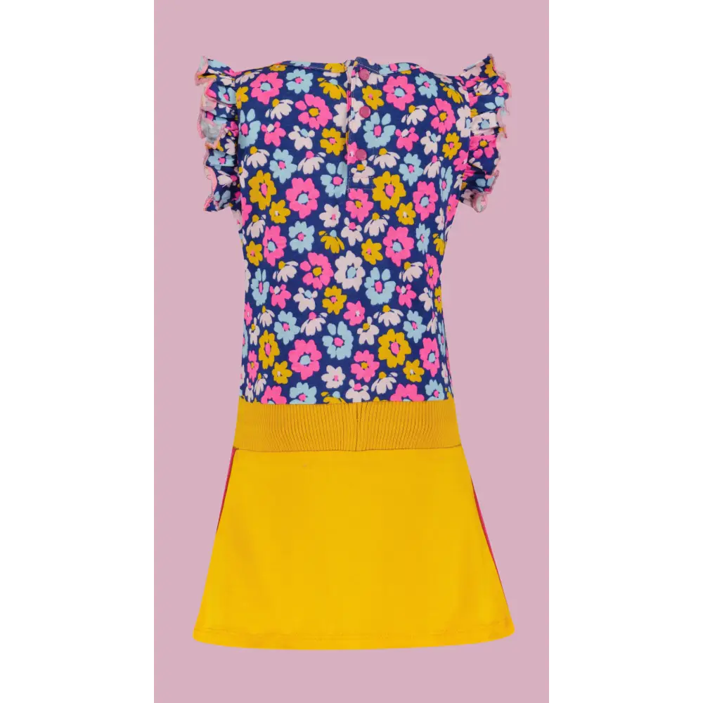 Jurk -- Chaya - 140 / Geel - kinderkleding