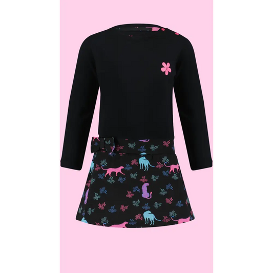 Jurk -- Ginny - 92 / Zwart - kinderkleding