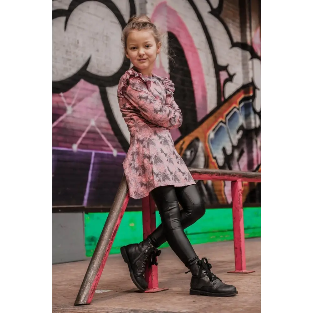 Jurk -- Kacy - 104 / Roze - kinderkleding