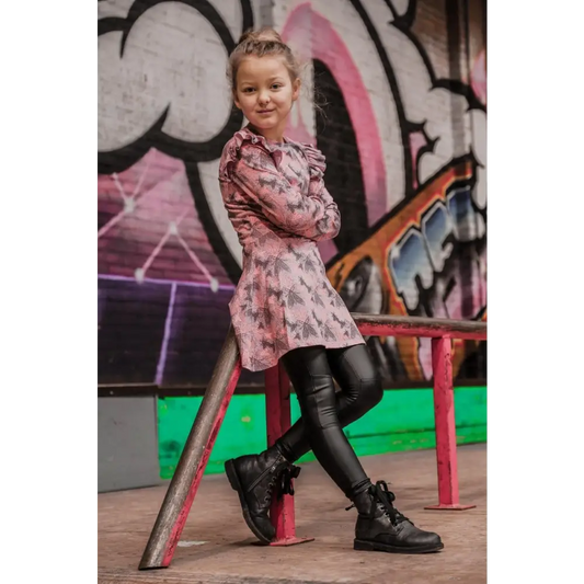 Jurk -- Kacy - 104 / Roze - kinderkleding