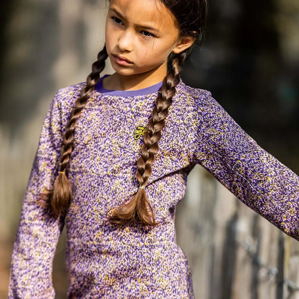 Jurk Kayna 92 / Paars kinderkleding