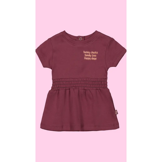 Jurk -- Lieke - 50 / Paars - kinderkleding