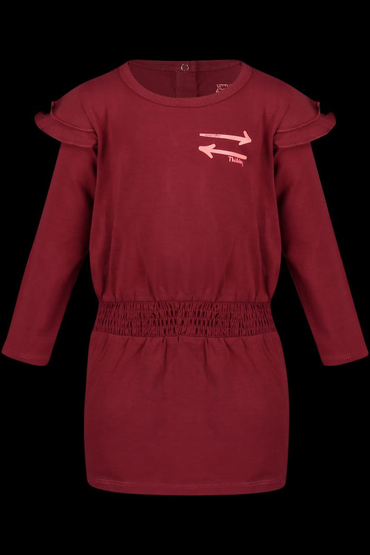 Jurk -- Madeleine - 74 / Rood - kinderkleding