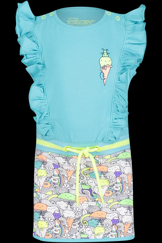 Jurk -- Olly - 74 / Blauw - kinderkleding