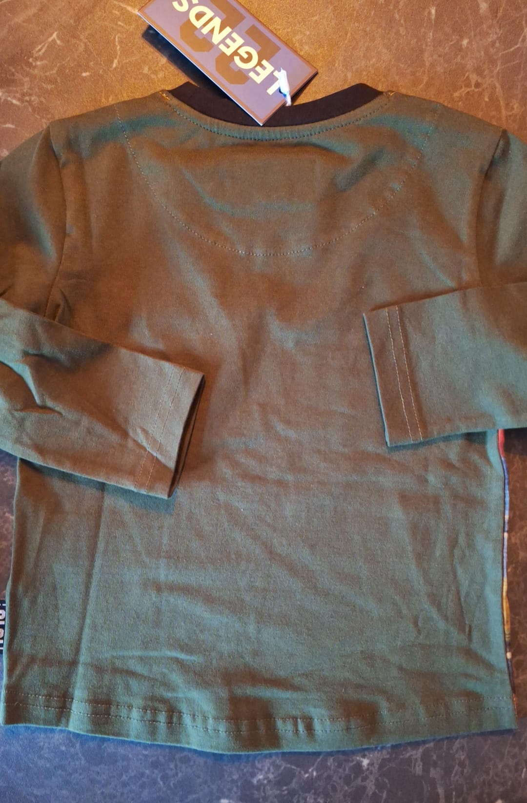 Longsleeve -- Lars - 86/92 / Groen - kinderkleding