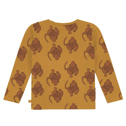 Longsleeve -- Leopard All Over - kinderkleding