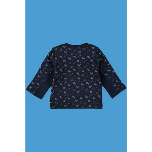 Longsleeves -- Nathan - 50 / Blauw - kinderkleding
