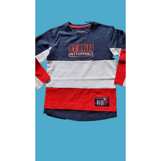 Longsleeves -- Ralf - 98 / Blauw - kinderkleding
