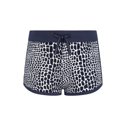Short -- Sandy Print - 98/104 / Blauw - kinderkleding