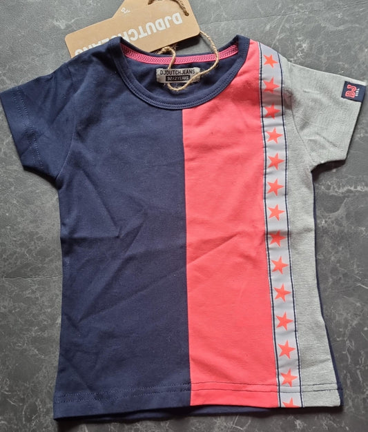 Shortsleeve -- Star - 92 / Blauw - kinderkleding