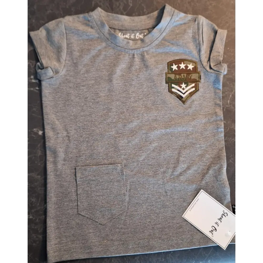 Shortsleeves Army kinderkleding