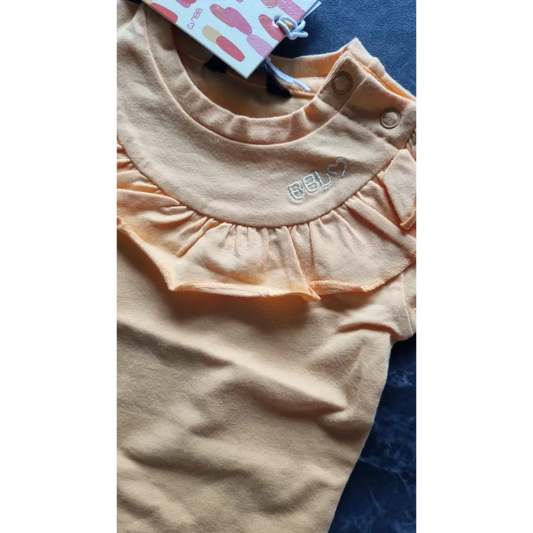 Shortsleeves BBL Basic 68 / Oranje kinderkleding