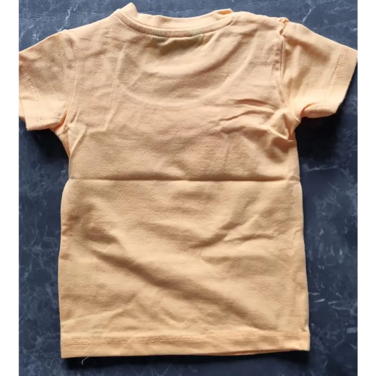 Shortsleeves BBL Basic 68 / Oranje kinderkleding