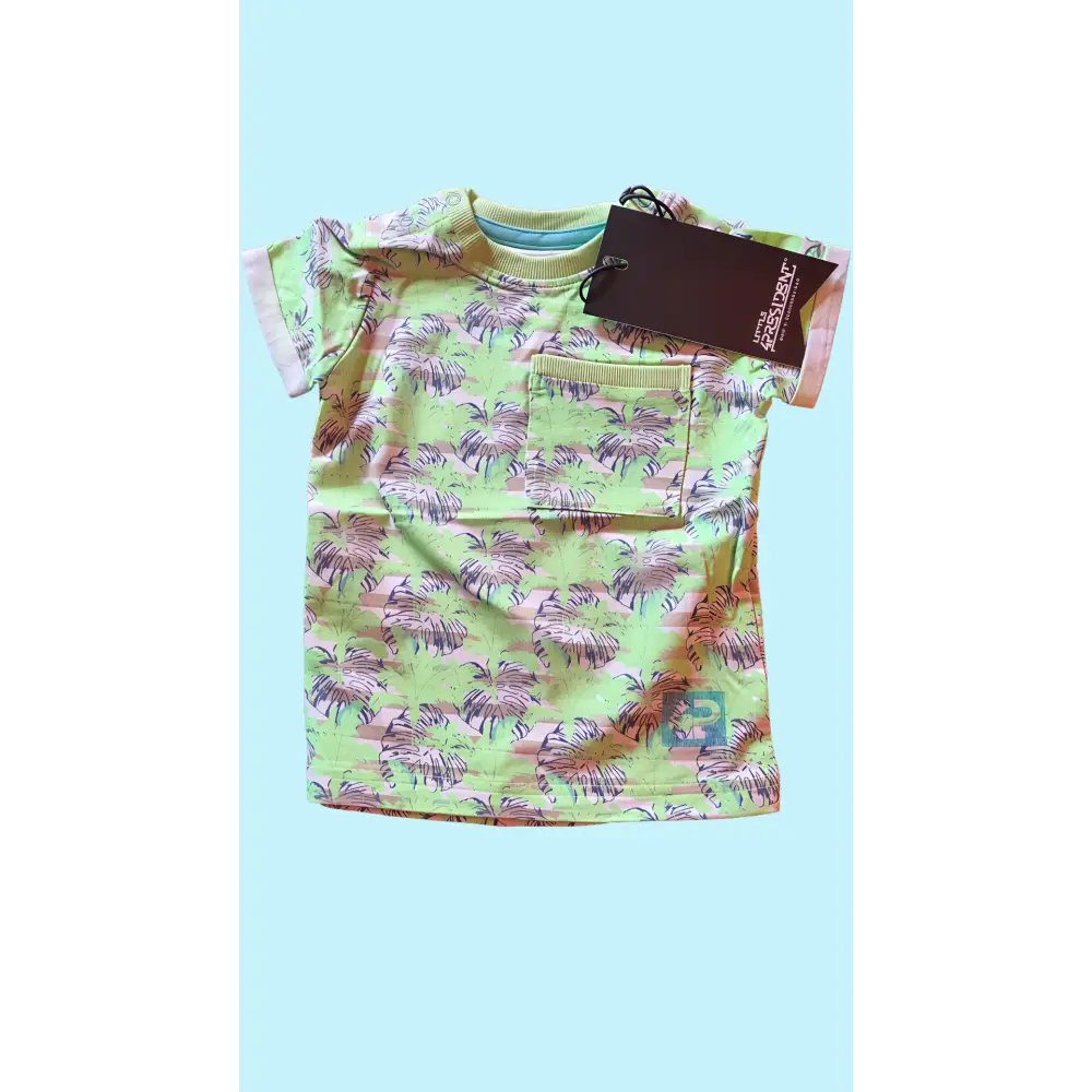 Shortsleeves -- Ives - 74 / Groen - kinderkleding