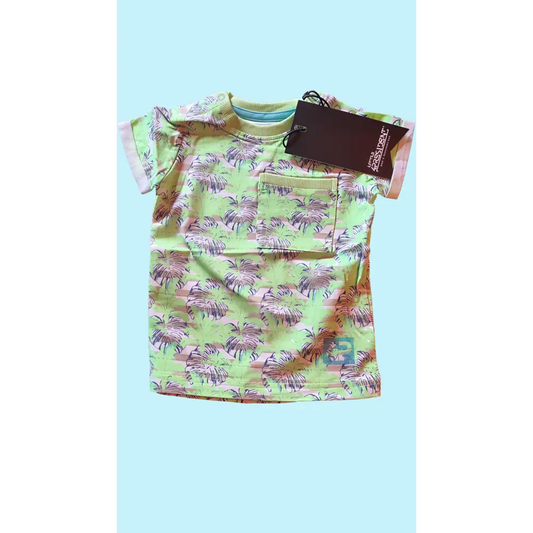 Shortsleeves -- Ives - 74 / Groen - kinderkleding