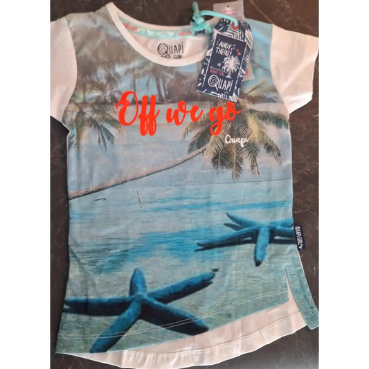 Shortsleeves -- Karolina - 98/104 / Wit - kinderkleding