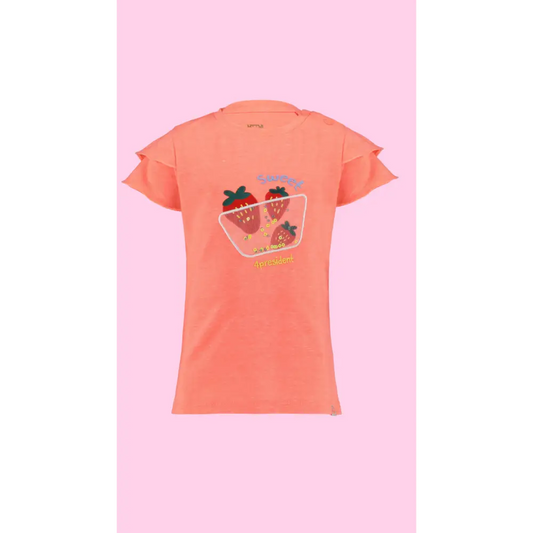 Shortsleeves -- Liliana - 116 / Oranje - kinderkleding