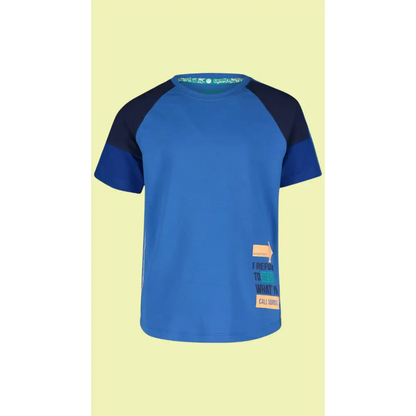 Shortsleeves -- Mack blue - 164 / Blauw - kinderkleding