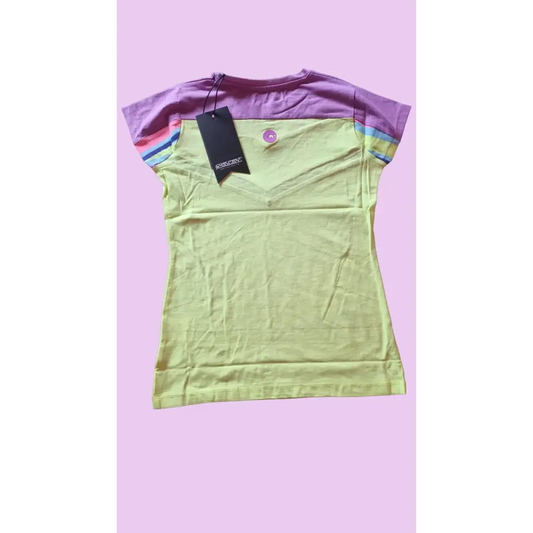 Shortsleeves -- Mia - 164 / Geel - kinderkleding