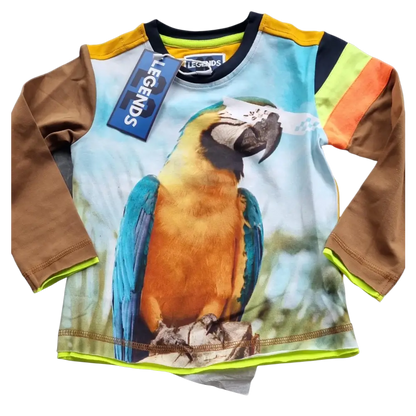 Longsleeves -- Rijk - 86/92 / Geel - kinderkleding